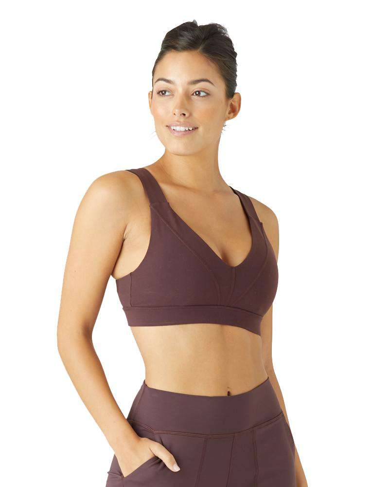 Glyder V-Neck Tide Sports Bra - Mukha Yoga