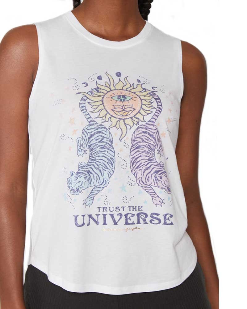 Spiritual GangsterUniverse Tiger Muscle Tank - Mukha Yoga