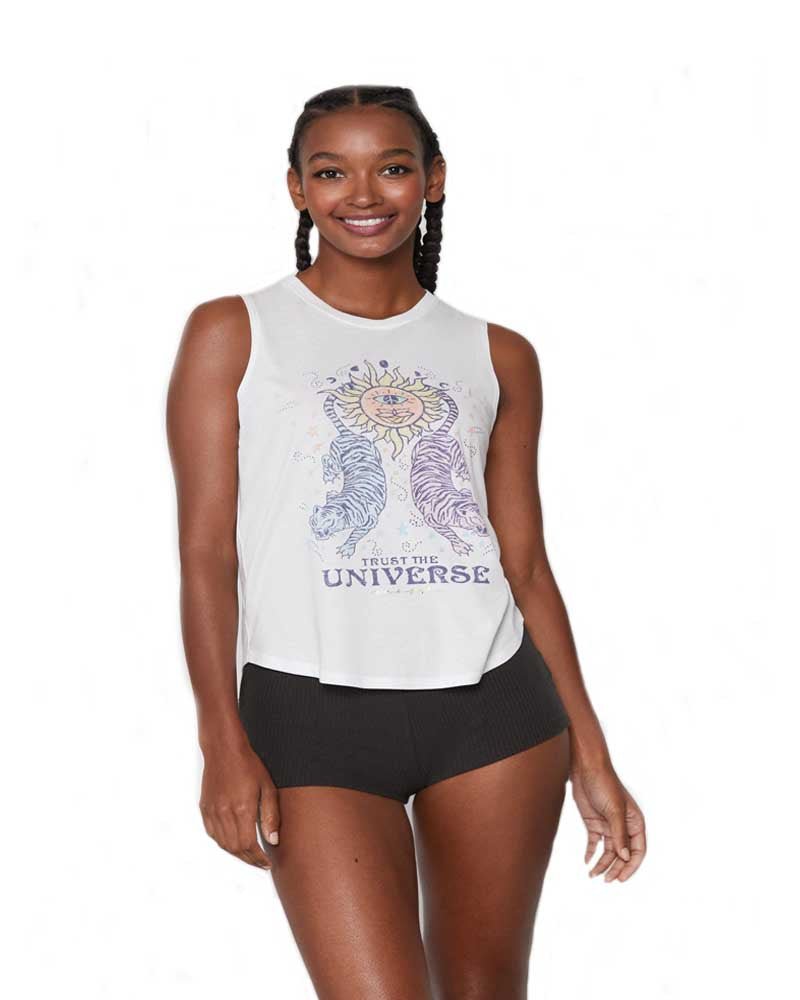 Spiritual GangsterUniverse Tiger Muscle Tank - Mukha Yoga