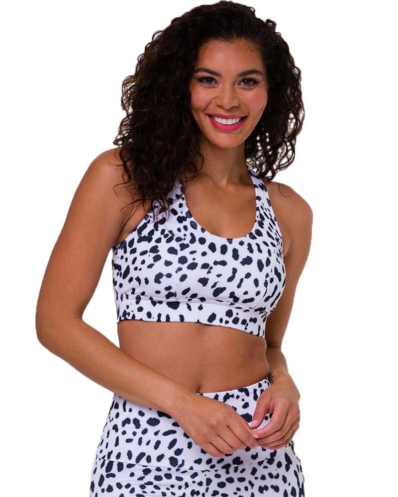 Onzie Cheetah Warrior Bra - Mukha Yoga