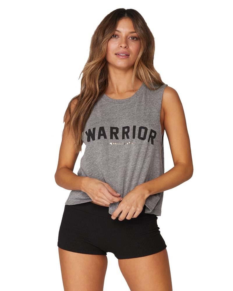 Spiritual Gangster Warrior Crop Tank - Mukha Yoga