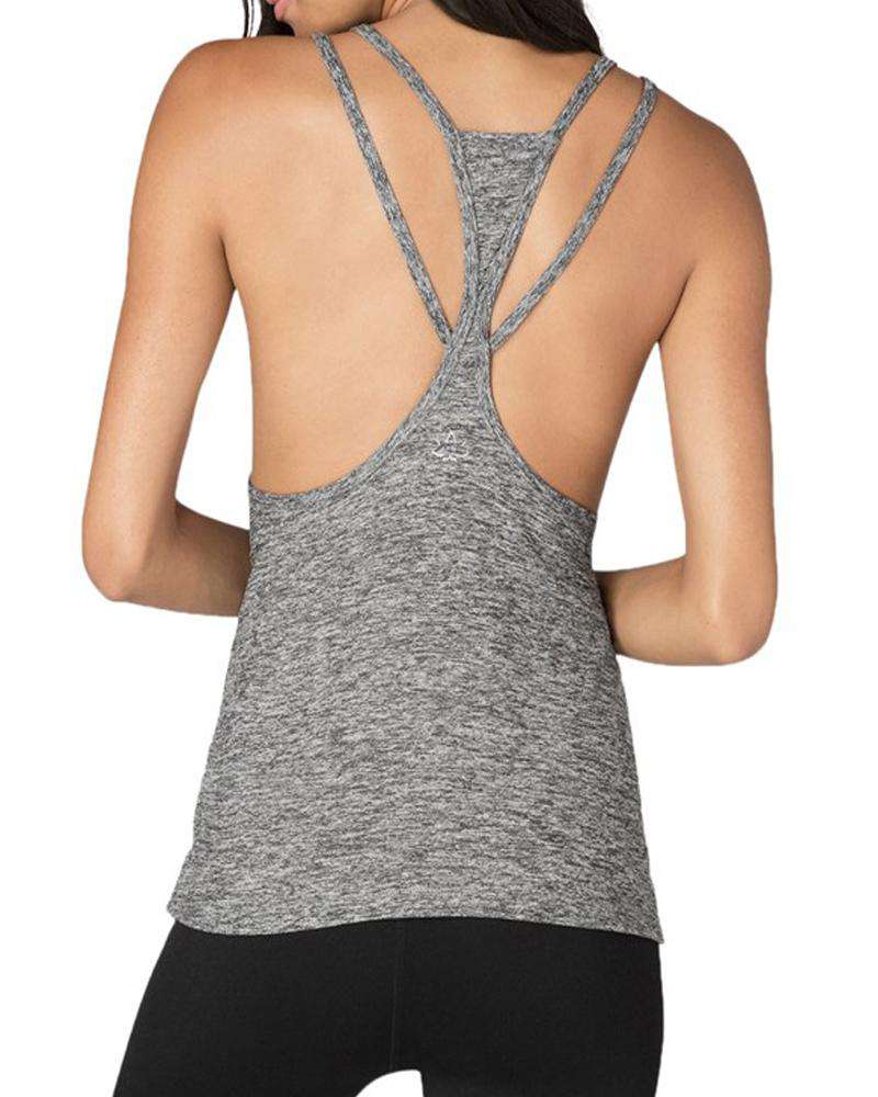 Beyond Yoga Weekend Traveler Strappy Tank - Mukha Yoga