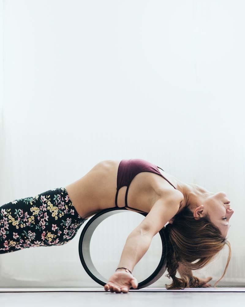 rueda de yoga