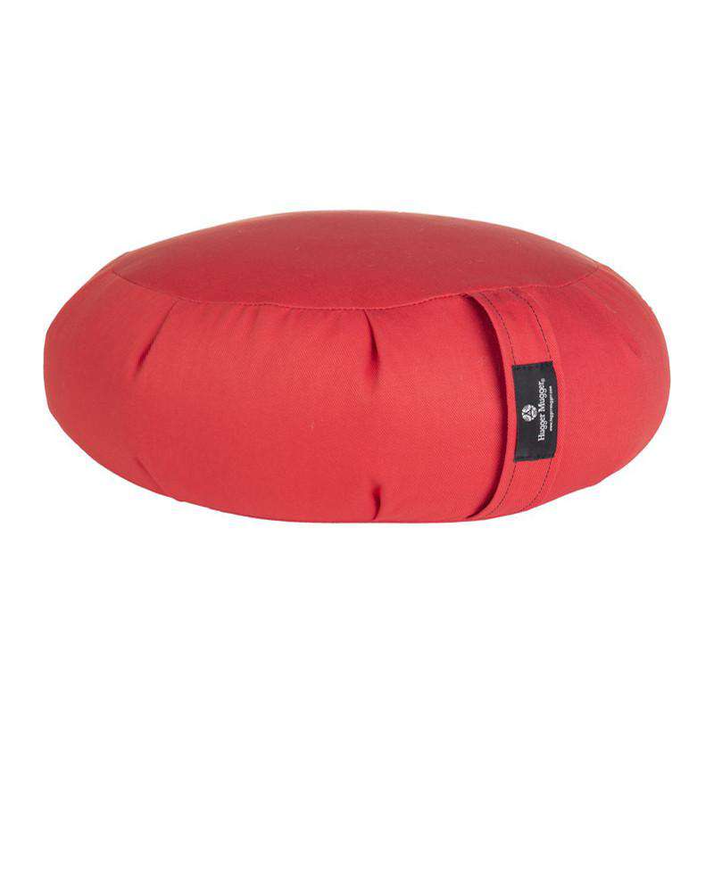 Hugger Mugger Zafu Cushion Poppy Red