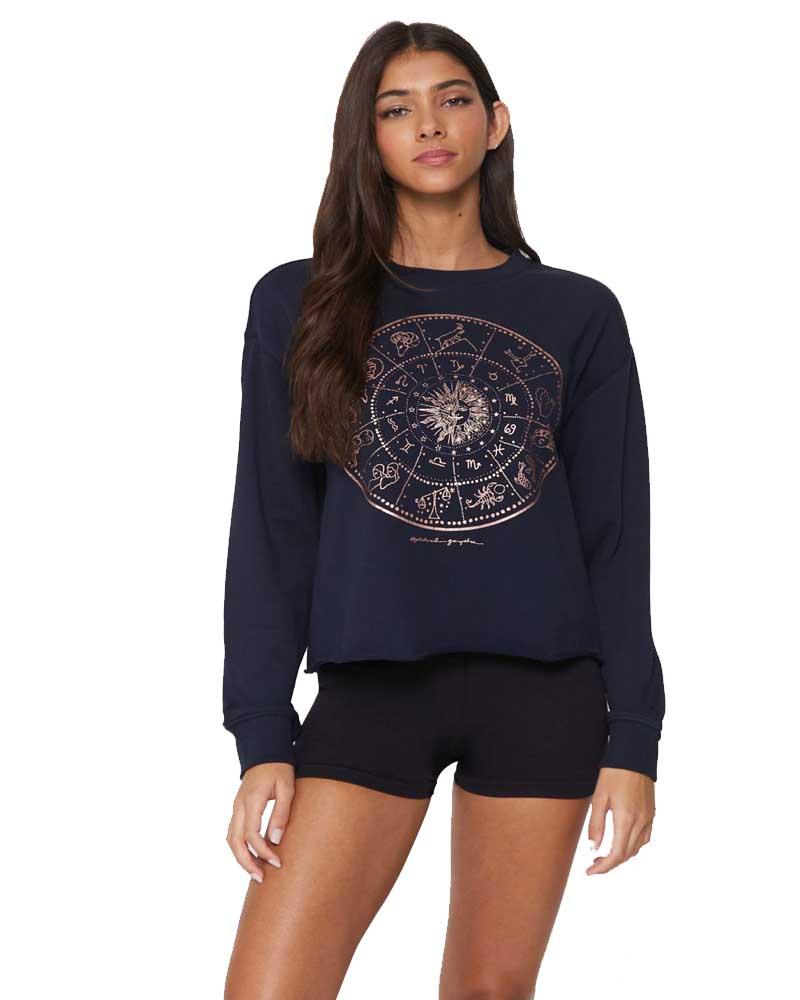 Spiritual GangsterZodiac Mazzy Sweatshirt - Mukha Yoga